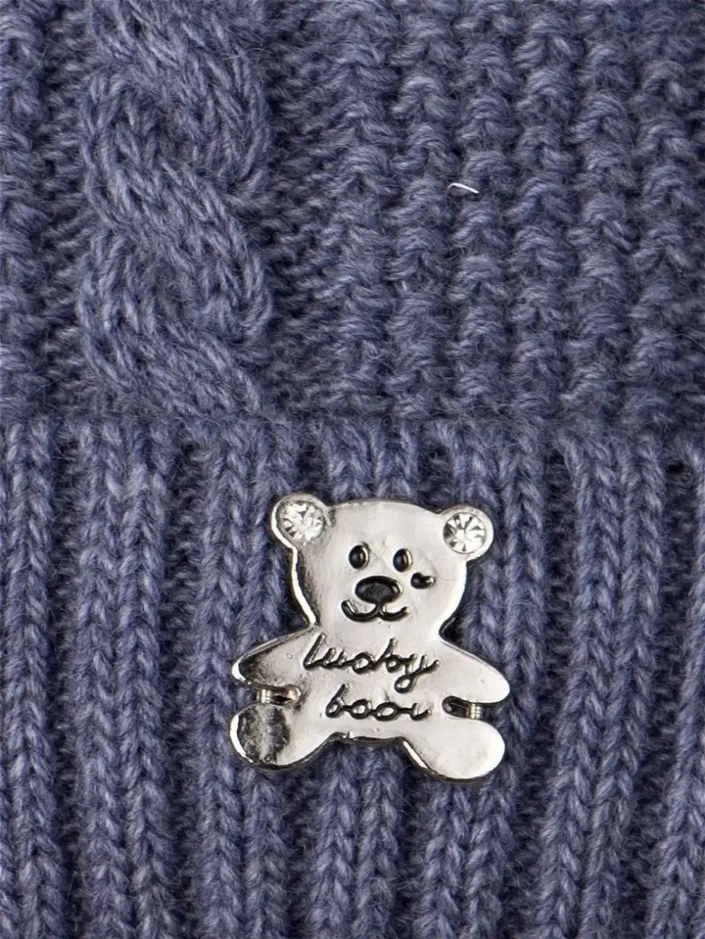 Шапка вязаная демисезонная для детей