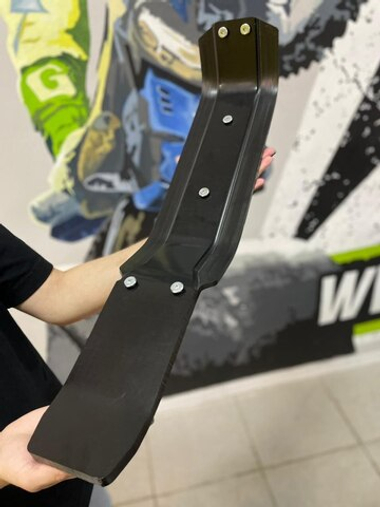 HARD GLIDE Защита Батареи и прогрессии (накладка 12мм) STARK VARG [ЧЕРНЫЙ]