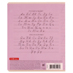 Тетрадь школьная А5 12л косая линия,ассорт "Классика Visio" (Полиграфика) микс цветов (комплект 5 шт)