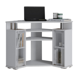 Тумба под телевизор угловая 044 (2у), белый