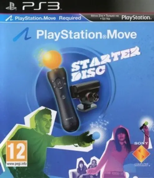 PS3 Starter Disc / Демо диск для PlayStation Move (Б/У, Русская версия, BCED-01063)