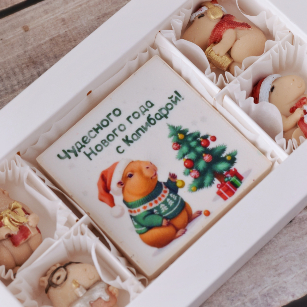 Набор "Чудесного Нового Года" с капибарой
