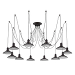 Citilux Эдисон CL451122 Люстра паук Венге