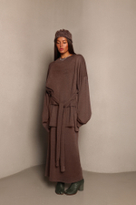 Джемпер с завязками