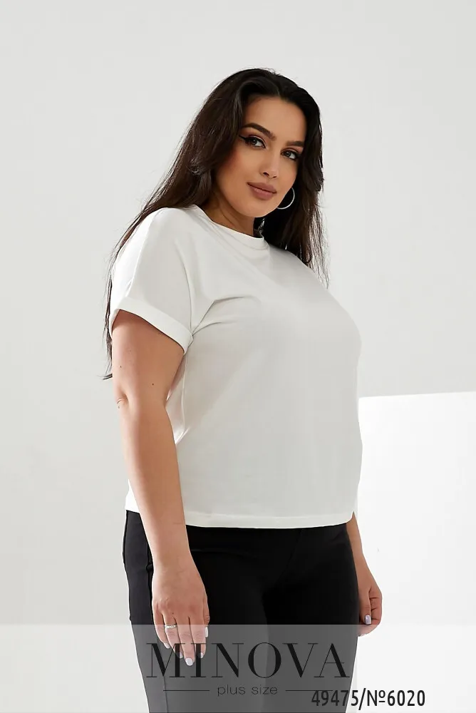 Футболка 6020-молочный Minova