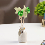 Набор подарочный с диффузором «Ваза с цветком», аромат яблоко, «Богатство Аромата»