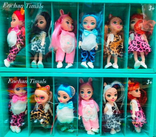 Набор кукол Enchantimals 6в1 15см