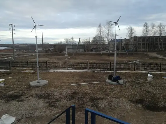 Ветрогенератор 2кВт YASHEL WT2000WS / 48V