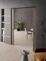 Универсальный двустворчатая пенал для раздвижных дверей ZADOOR (полотно: высота 2000-3000мм; ширина 600-900мм)