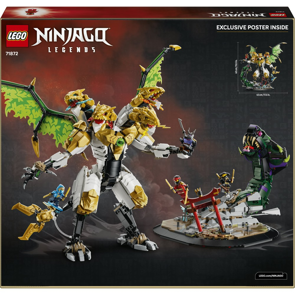 Конструктор LEGO Ninjago 71872 Битва с Ультра-Драконом — фото 12