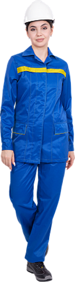 Костюм женский "Премьера Люкс" брюки (василек)