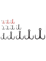 Крючки для рыбалки Saikyo тройные 6063-1X-CP R