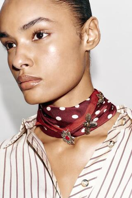 ZARA НАБОР ИЗ 3 БРОШЕЙ, ЗОЛОТОЙ/СЕРЕБРНЫЙ