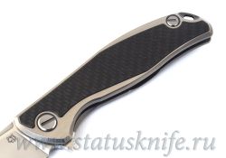 Нож Широгоров Ф95 High Polished CF M390 Кастом Дивижнфотография - 5