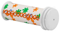 Грипсы VLG-200-1 Velo 105 мм прошитые бело-зелено-оранжевые