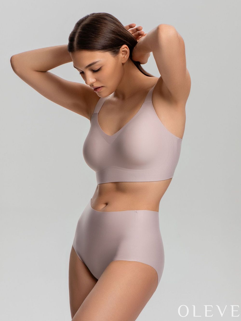 Бесшовный бюстгальтер Plus size