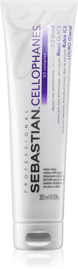 Sebastian Professional Cellophanes - маска, возвращающая блеск окрашенным волосам /  Ice Blond 300  ml  / GTIN 4015600432898
