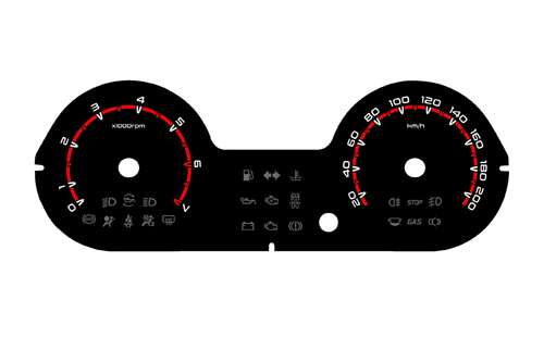 Шкала приборов Renault Logan
