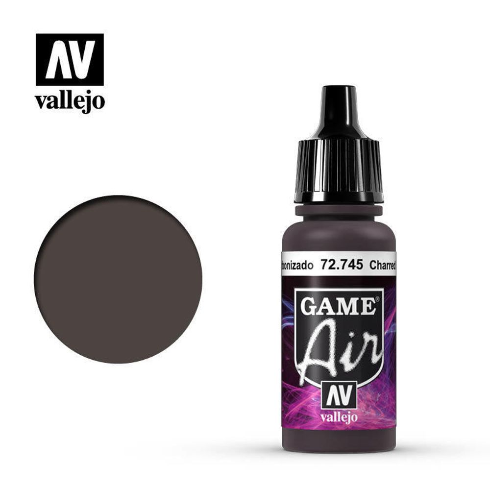 Game air 745-17ml. Charred brown