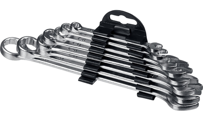 СИБИН 8 шт, 6 - 19 мм, набор комбинированных гаечных ключей (27089-H8)