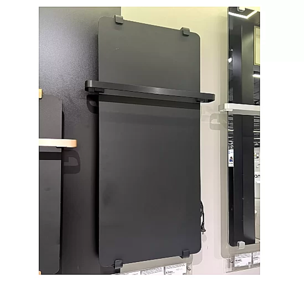Полотенцесушитель Allen Brau Infinity 100х44 8.21002.31 черный матовый