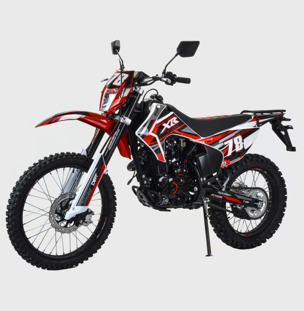 Мотоцикл Motoland 300 XR300 LITE красный (175FMM)