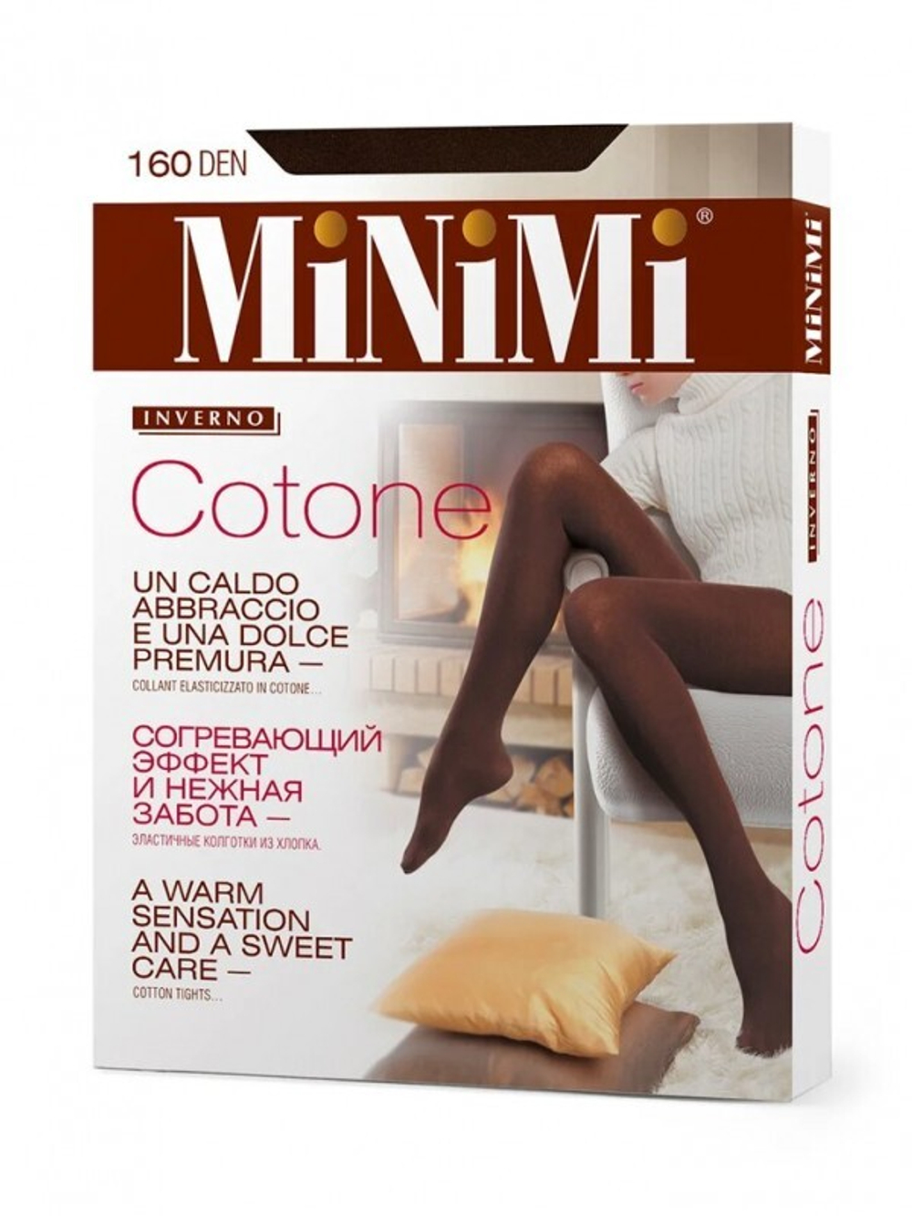 MiNiMi COTONE 160 Den Nero 4L