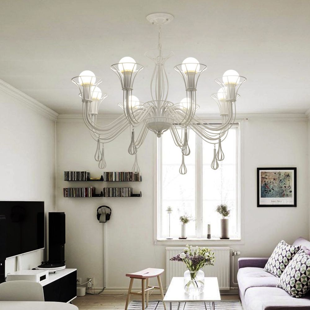 Подвесная Люстра Cast 5 White By Imperiumloft