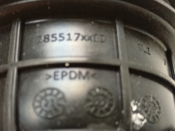 WSPE6H612A кт41 Патрубок (бак-насос) для стиральных машин Beko 2855170100 б/у