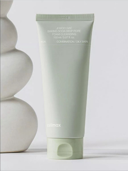 Celimax Ji Woo Gae Baking Soda Deep Pore Foam Cleansing глубокоочищающая пенка для умывания с содой