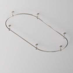 Шинопровод магнитный накладной Maytoni Flarity TRX154-SR-D800-PT