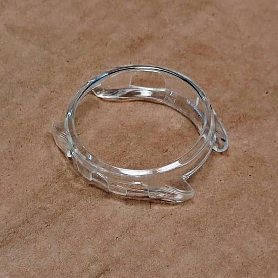 Чехол бампер для Garmin Forerunner 965 (Прозрачный)