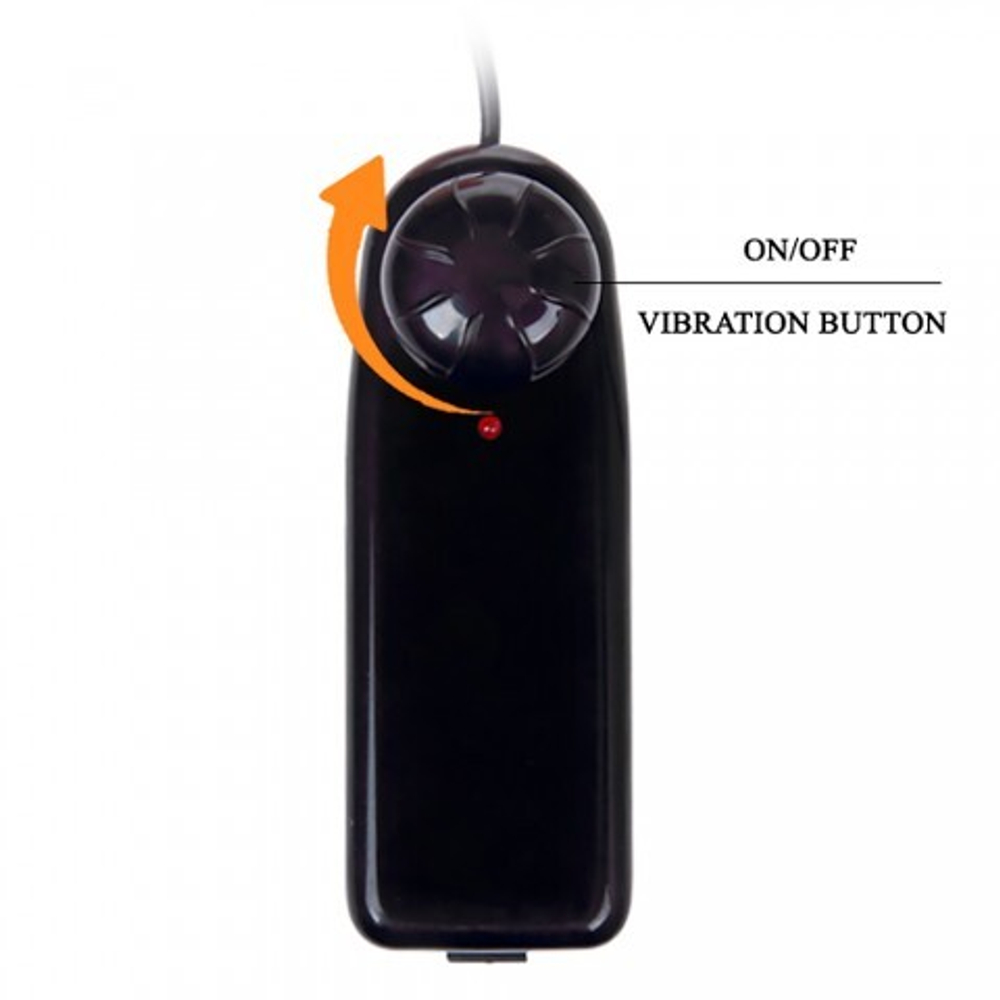 Вибратор на присоске (26×5,5 см)