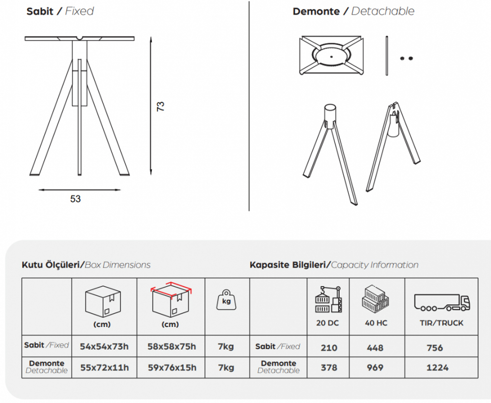 Стол обеденный Fuoz HPL