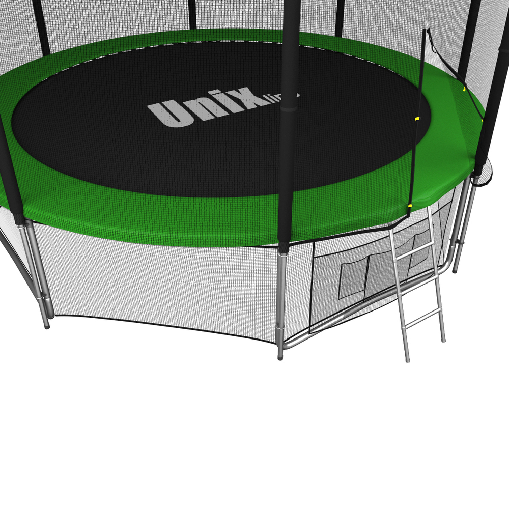 Батут UNIX Line Classic 14 ft (outside) Green