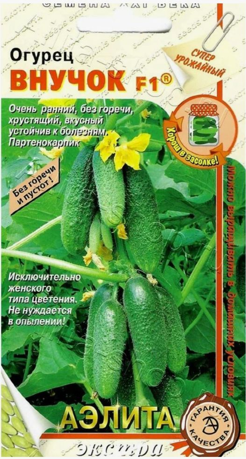 Огурец Внучок F1