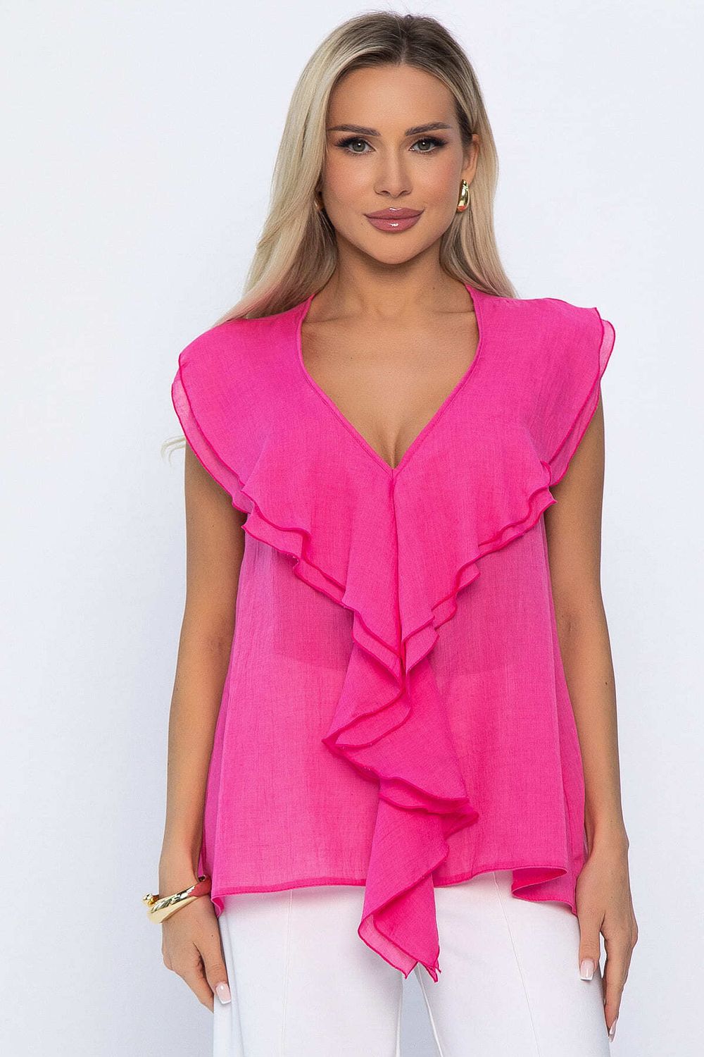 Блуза Поцелуй ветра (малиновая) Б13892-7М LT Collection