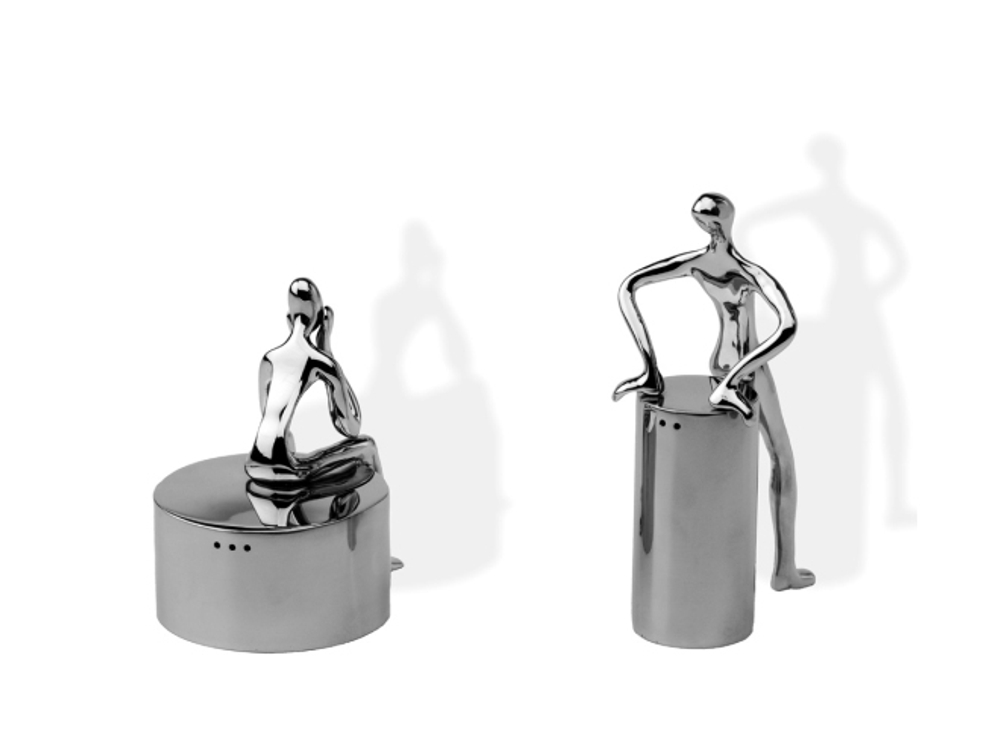 Mukul Goyal Солонка и перечница "Время ланча" MG005