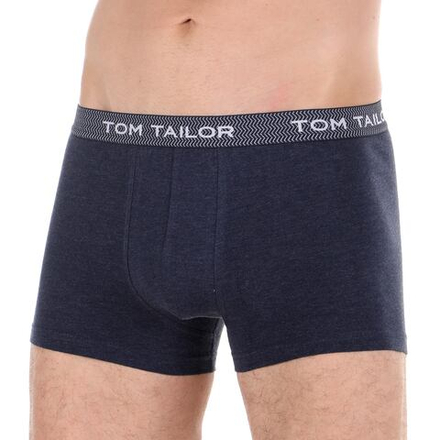 Мужские трусы боксеры темно-синие меланжевые Tom Tailor 70453/6072 631