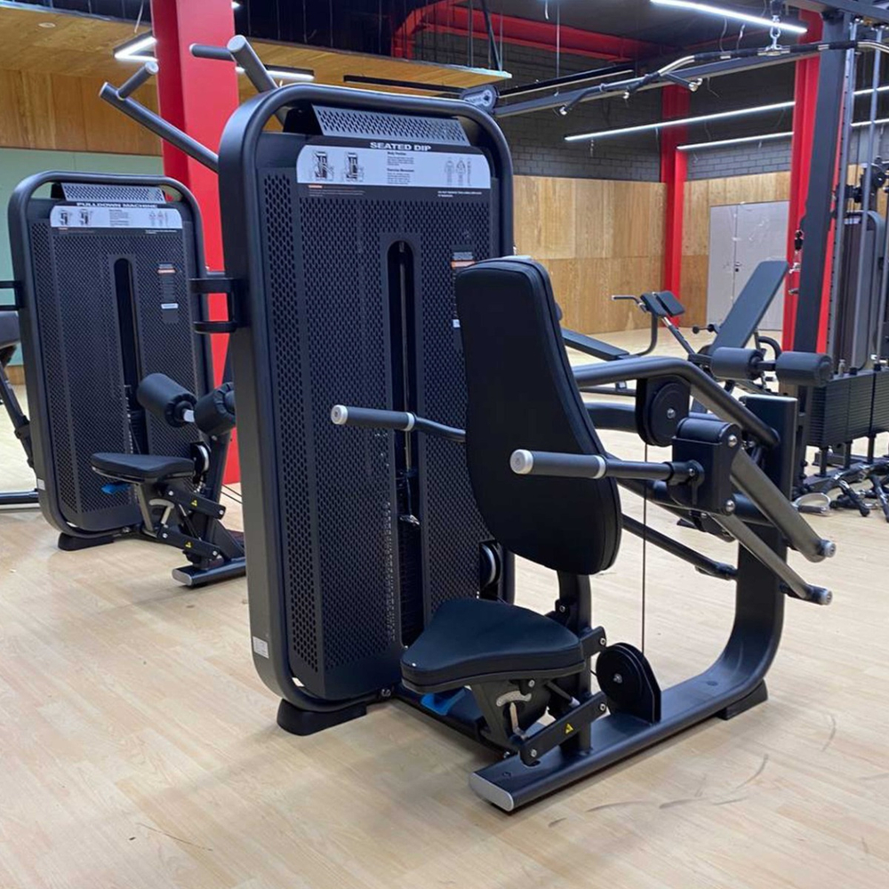 E7026 Трицепс-машина. Имитация отжиманий. Стек 135 кг