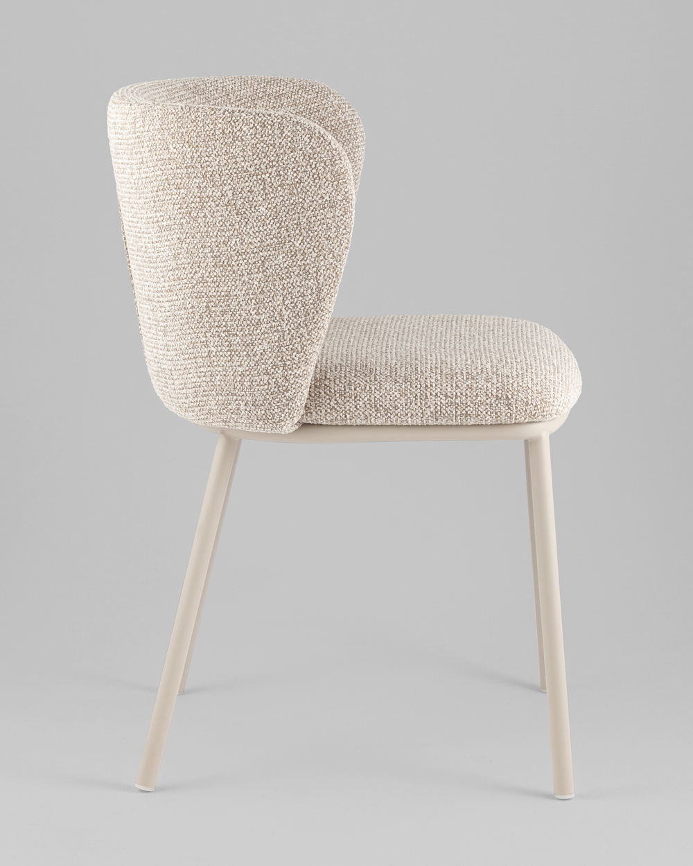 Стул Stag светло-серый серые ножки