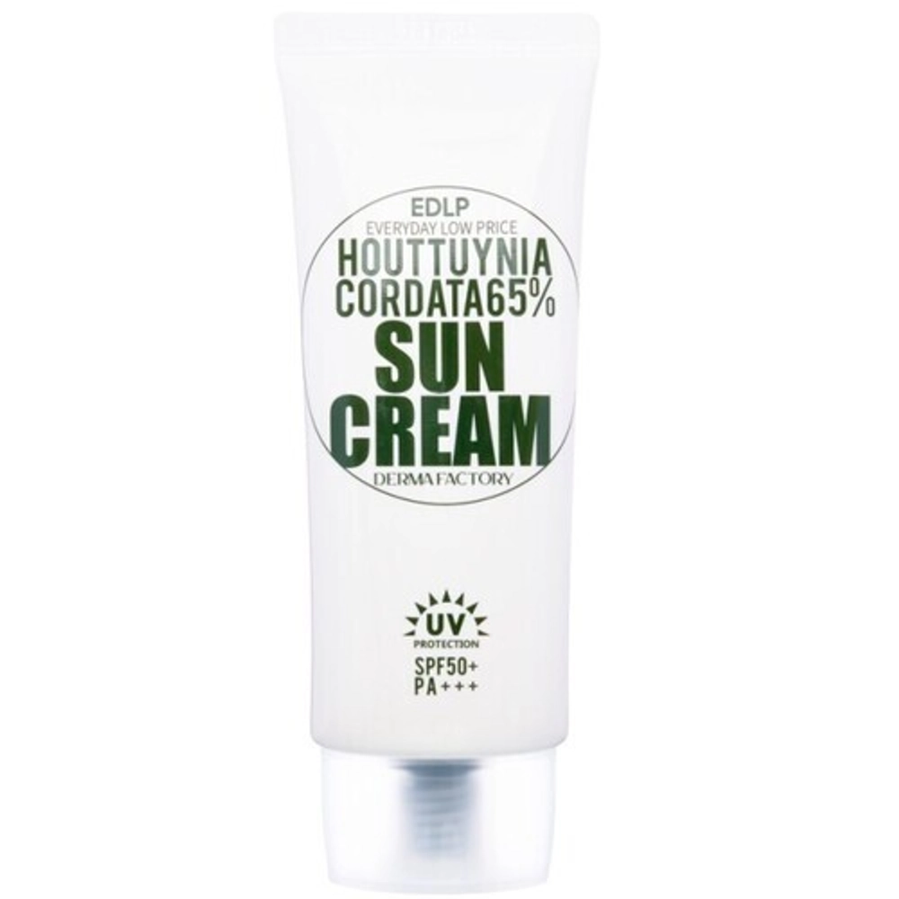 Солнцезащитный крем Derma Factory Houttuynia Cordata 65% Sun Cream 50 гр