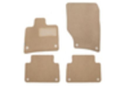 Коврики в салон Klever Premium CHEVROLET NIVA 2009-2020, LADA NIVA I, Travel 2020-˃, внед., 5 шт. (текстиль, бежевые)