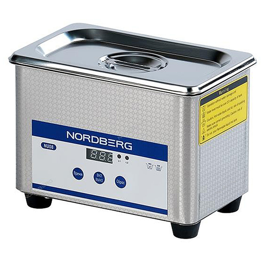 NORDBERG (NU08) Ультразвуковая мойка без подогрева, 0.8 л
