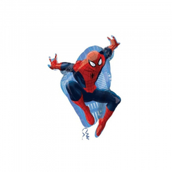 шар (29"/75 см) Фигура, Герои Марвел, Человек Паук в прыжке, 1 шт. Г159 Д178
