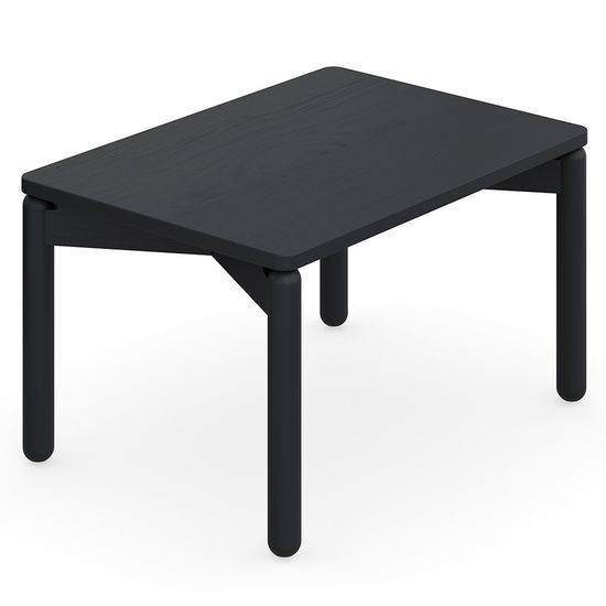 Столик кофейный saga, 50х70 см, темно-серый