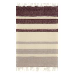 Плед мохеровый Over Horizon цвета марсала из коллекции Trendy Ruffles, 130х180 см