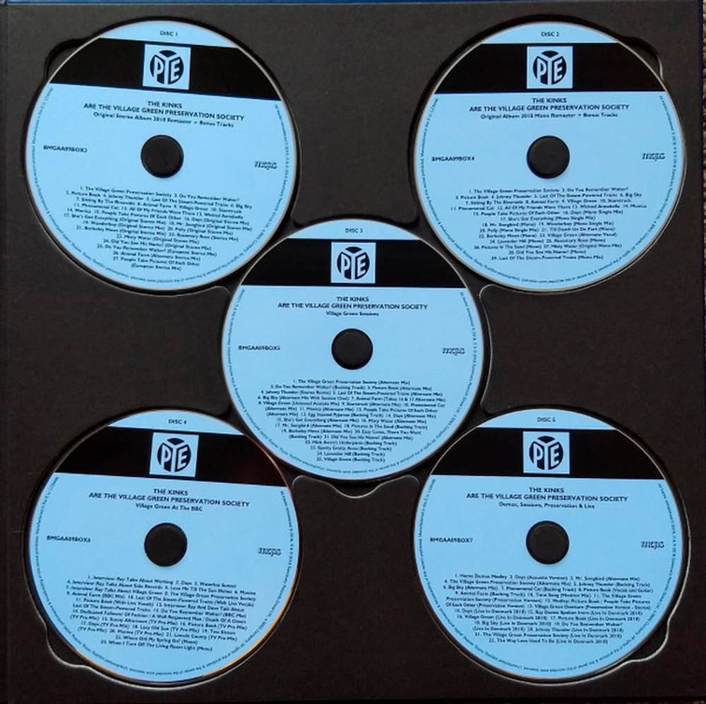 The Kinks / The Kinks Are The Village Green Preservation Society (3LP+5CD+3х7"Vinyl Single)
