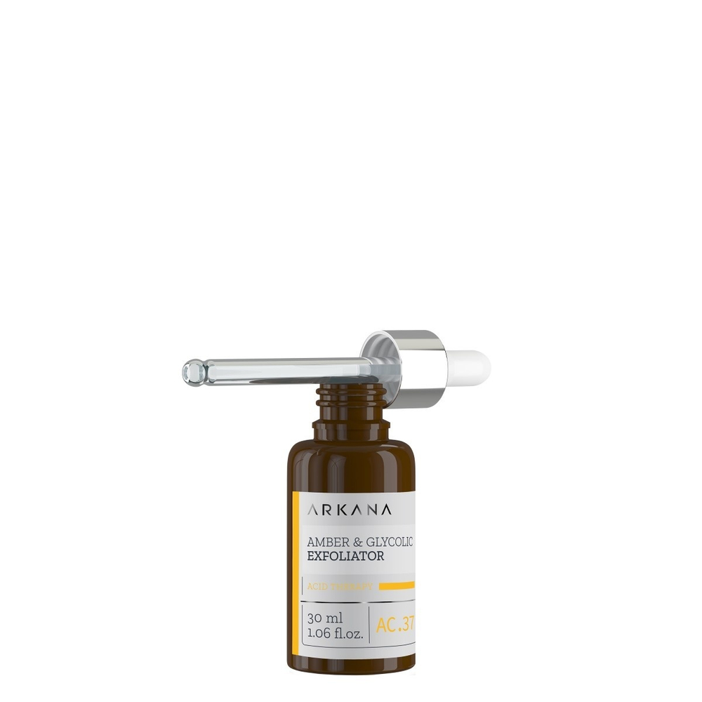 Пилинг с янтарной и гликолевой кислотой, Amber&Glycolic Exfoliator , 30мл