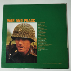 Винтажная виниловая пластинка LP War And Peace (Japan 1979)